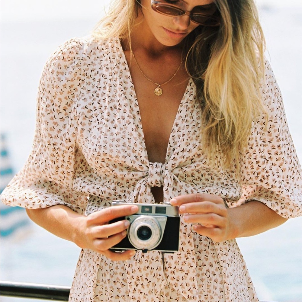 FAITHFULL the Brand Trinidad Mini Dress — XS